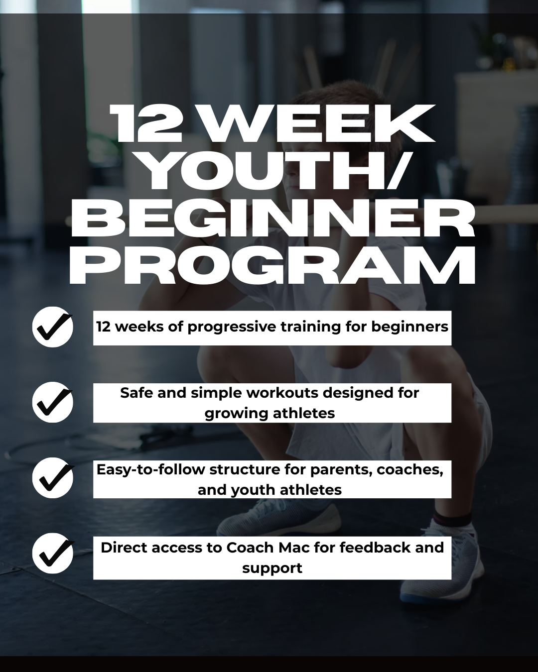 12 Week Youth/Beginner Program